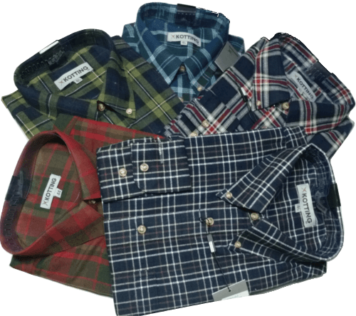 camisa franela